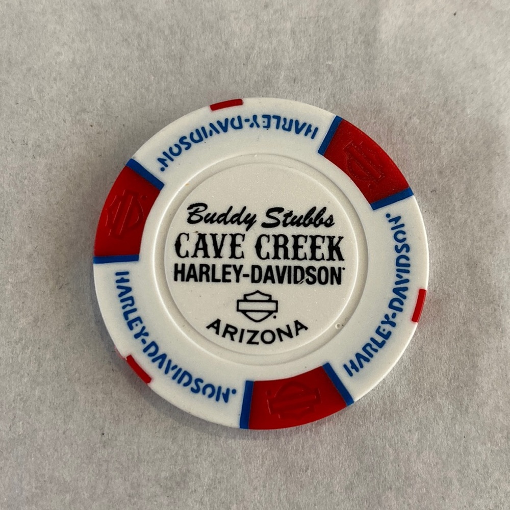 Harley-Davidson Poker Chip - Cave Creek, Arizona